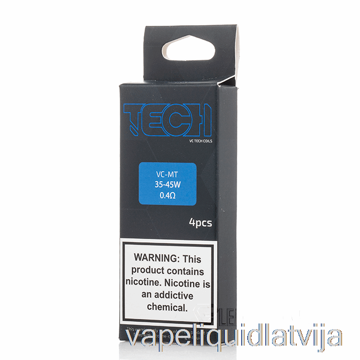Vaperz Cloud Vc Tech Nomaiņas Spoles 0.4ohm Vc Tech Coils Vape šķidrums